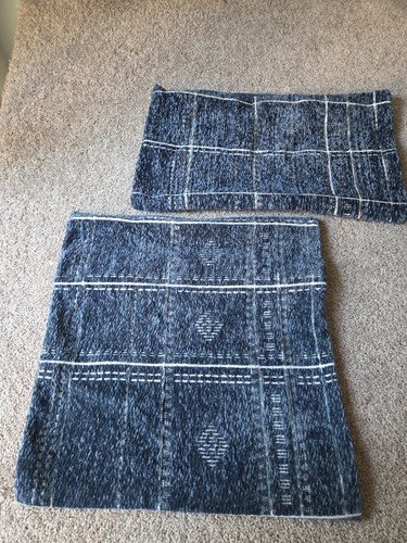 Pillow covers chenille blue - covers,,