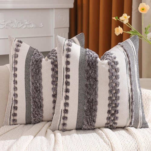 18x18 boho throw pillow - boho, covers